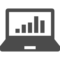 業績グラフアイコン 株式会社 Vrain Solution